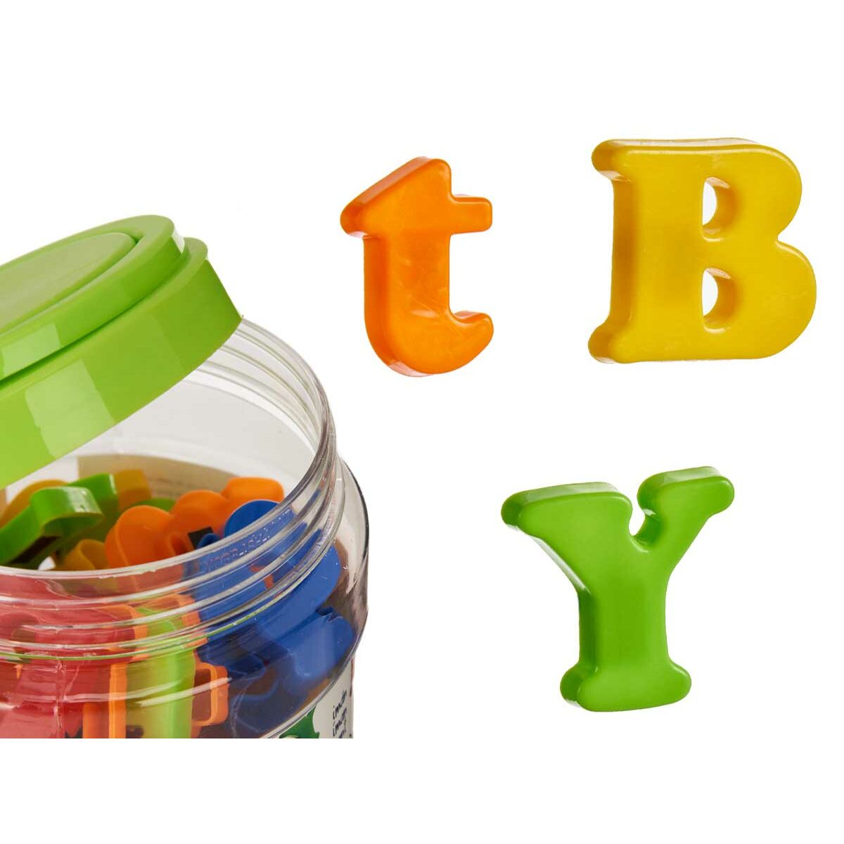 Letters Pincello Plastic Magneet Multicolour